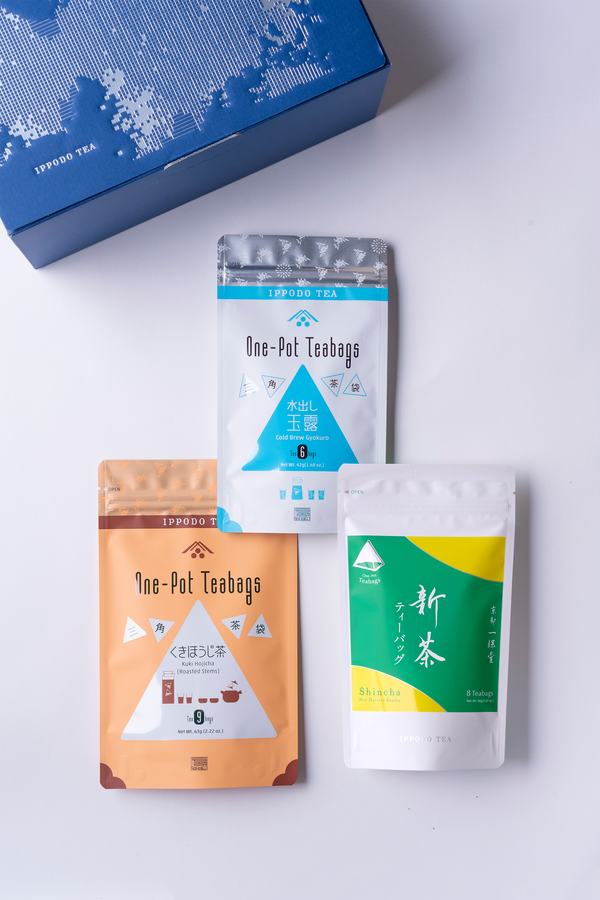 【2026年販売終了】季節のティーバッグセット（新茶・玉露・くきほうじ茶）