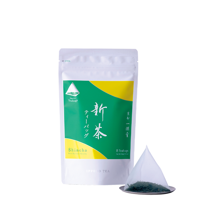 【2026年販売終了】新茶ティーバッグ(7g×8袋)