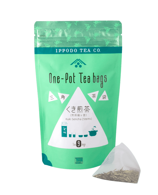 三角茶袋 くき煎茶(煎茶雁ヶ音)9袋入
