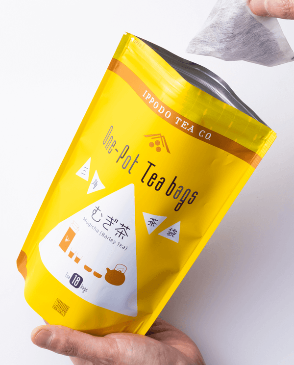 三角茶袋むぎ茶18袋入
