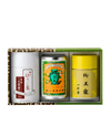 【販売休止中】玉露 滴露 小缶・煎茶 芳泉 小缶・極上ほうじ茶 紙筒